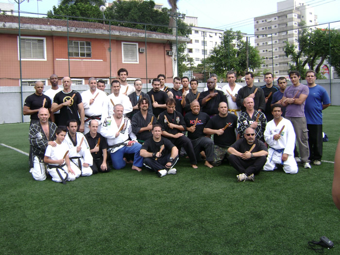 Turma do Curso de Combate com Faca