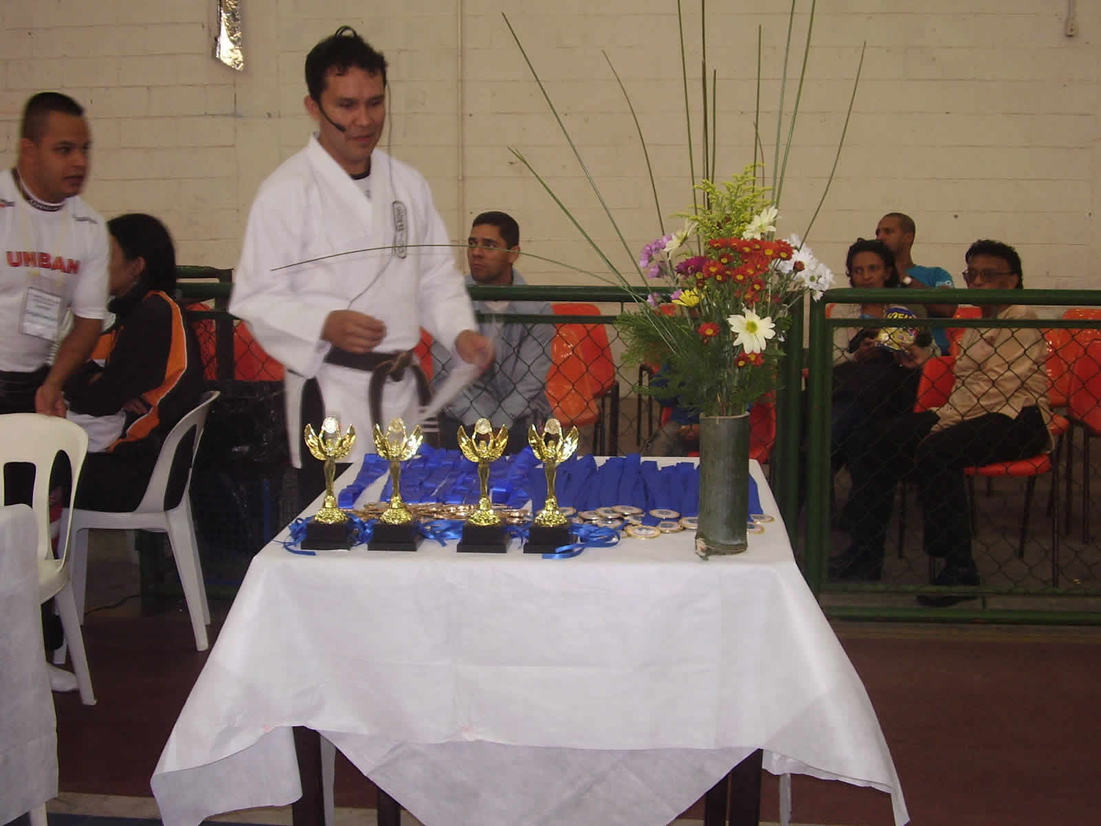 Cristiano, Mauricio, Pedro, Viviane e Alessandra