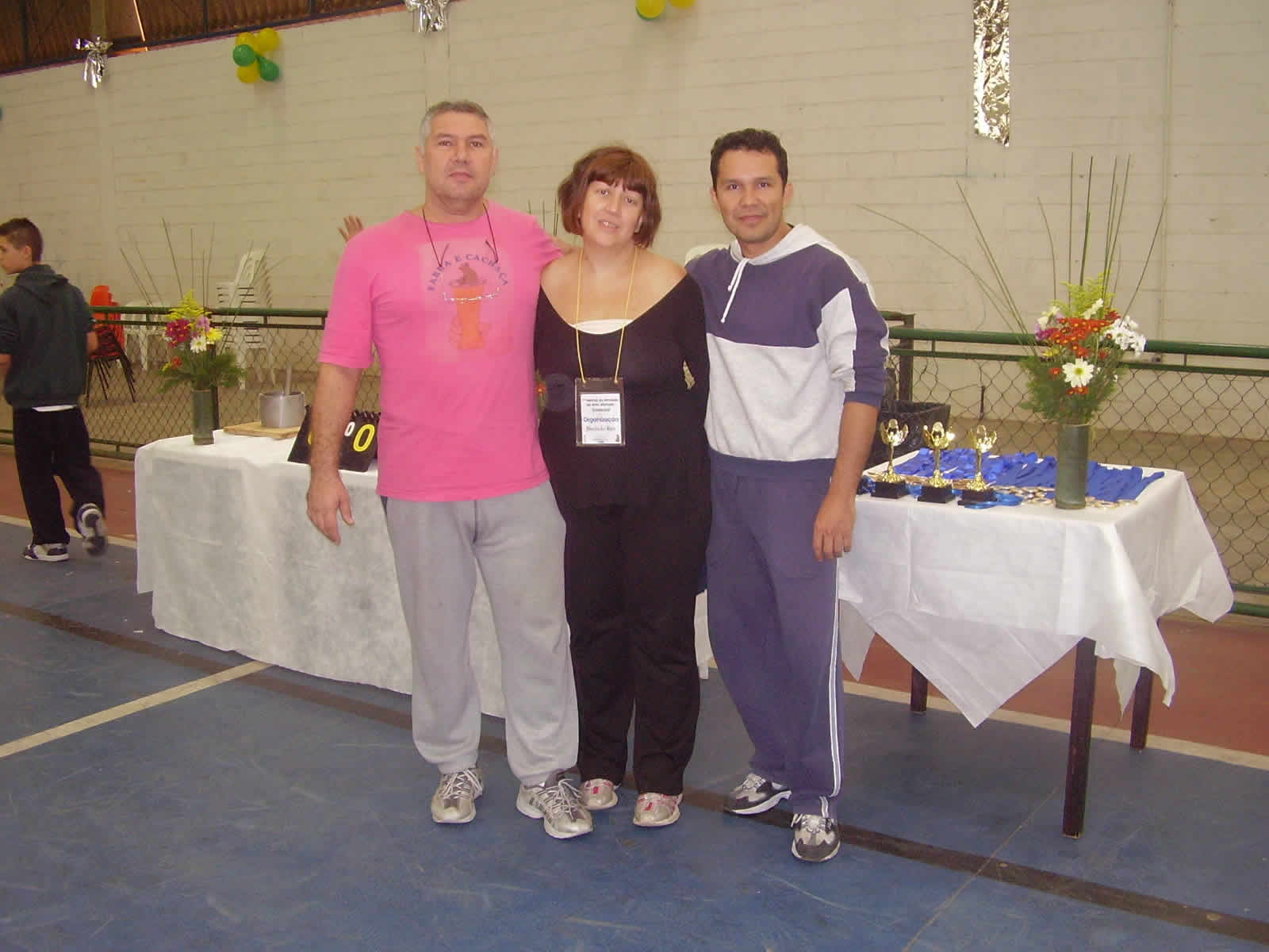 Cristiano, Mauricio, Pedro, Viviane e Alessandra